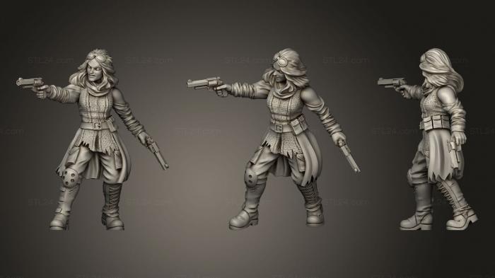 Military figurines (Maggie, STKW_1431) 3D models for cnc